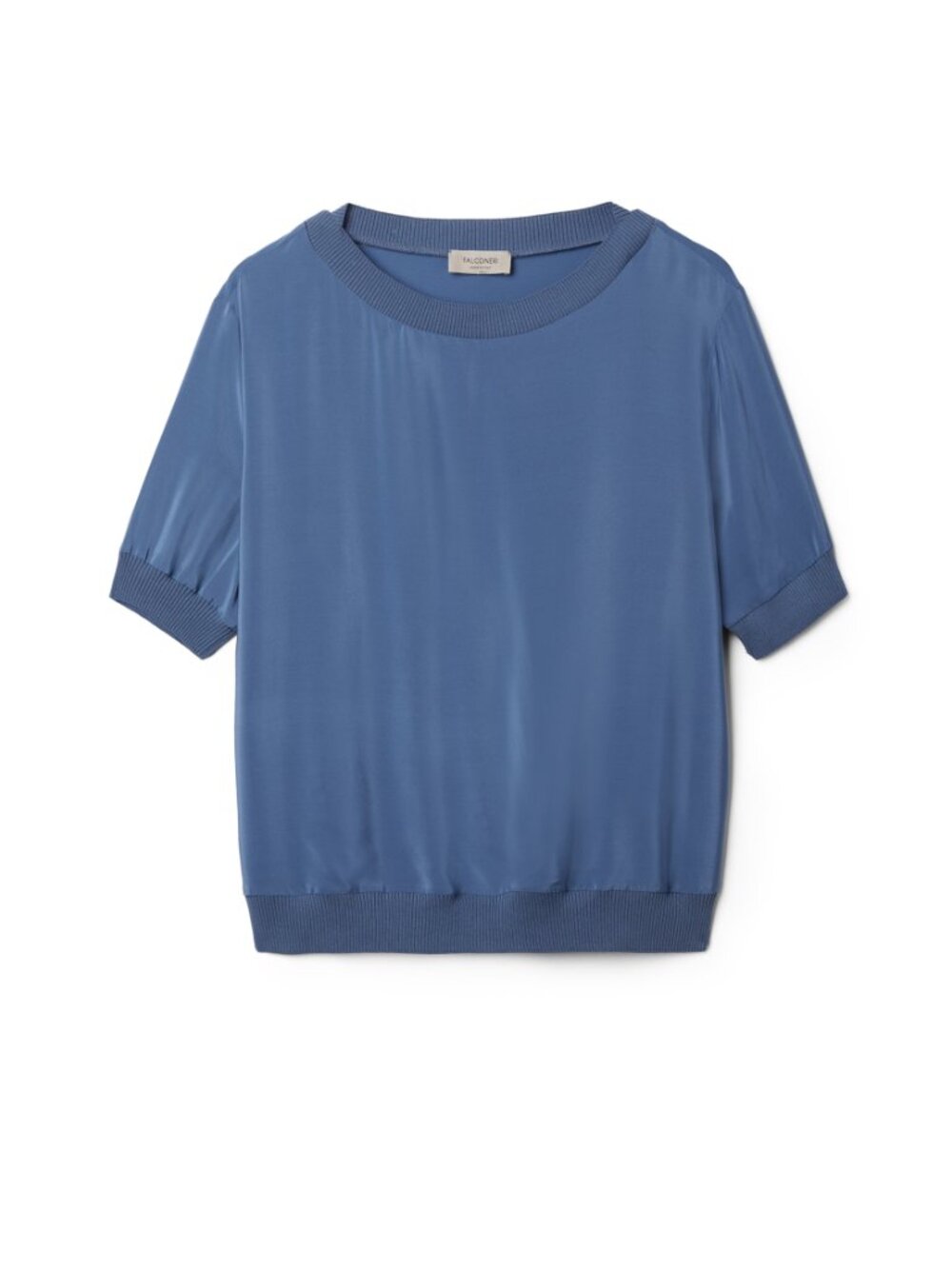 Falconeri Like-New Silk Boat-Neck Jumper S